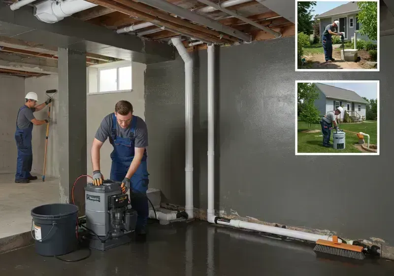 Basement Waterproofing and Flood Prevention process in Steeleville, IL